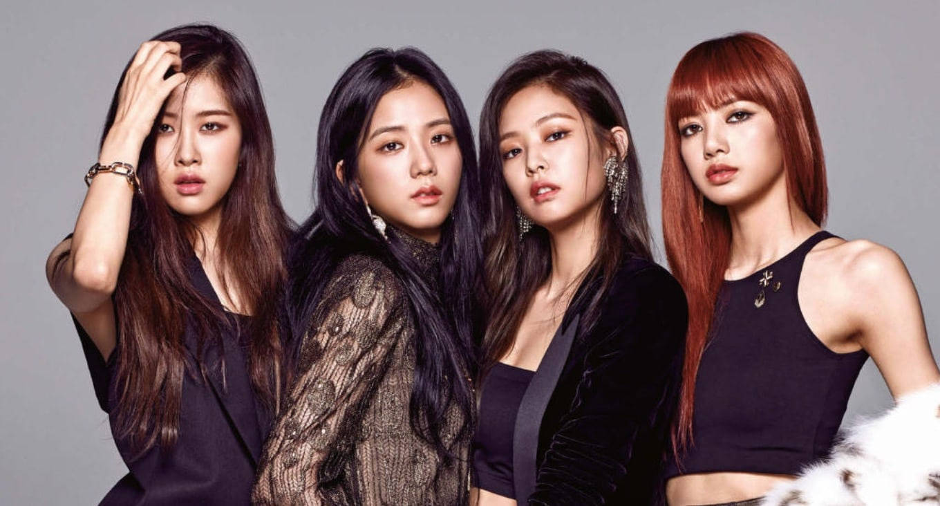 Четыре дерзкие участницы BlackPink Обои