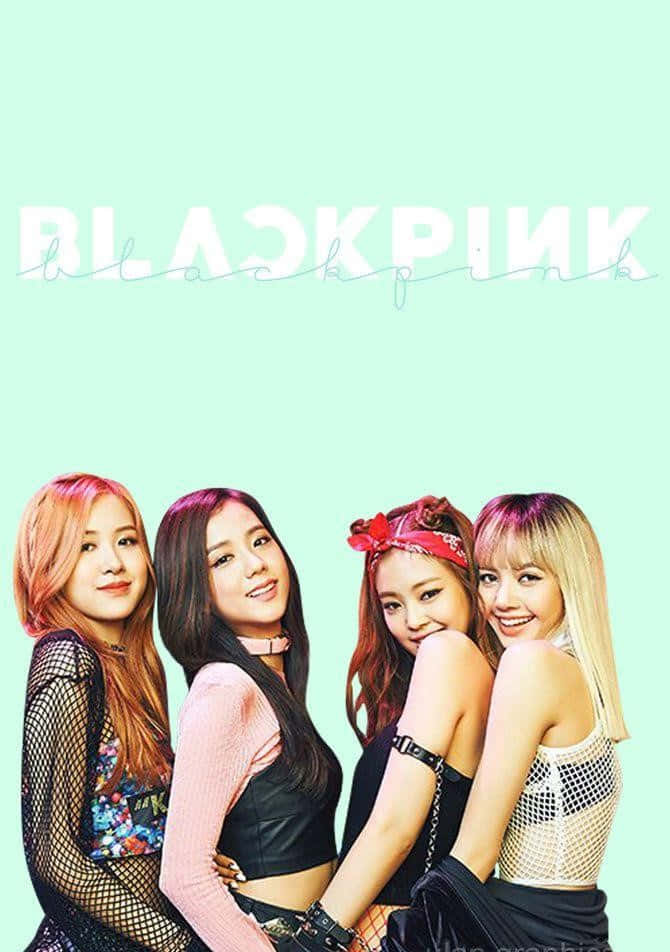 Четыре музы: южнокорейская женская группа Blackpink. Обои