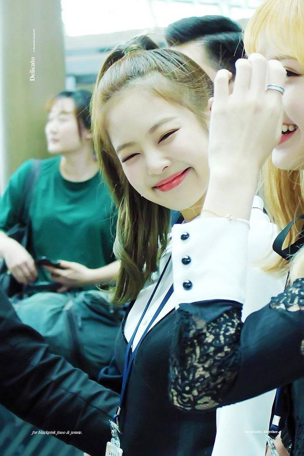Blackpink Милая Дженни Пухлые Щечки Обои