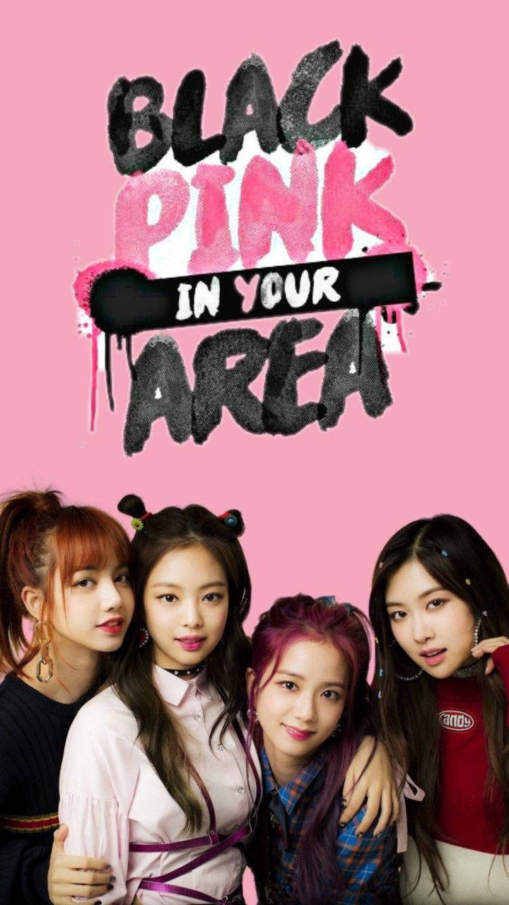 Жара в городе — BLACKPINK в твоем районе граффити Обои