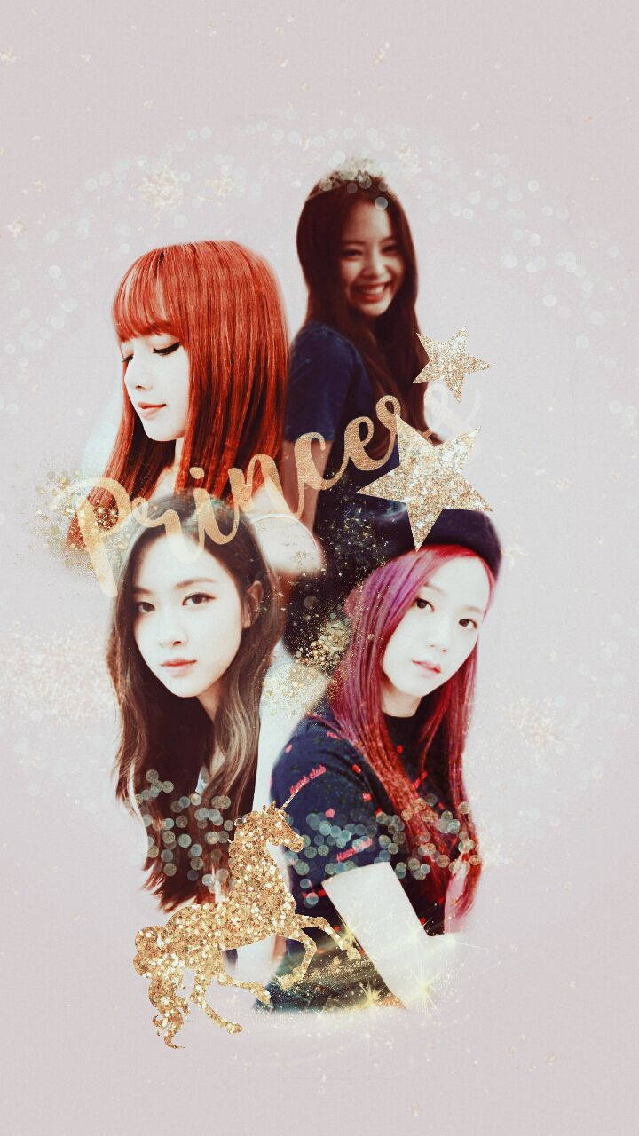 Участницы Blackpink: Золотые принцессы Обои