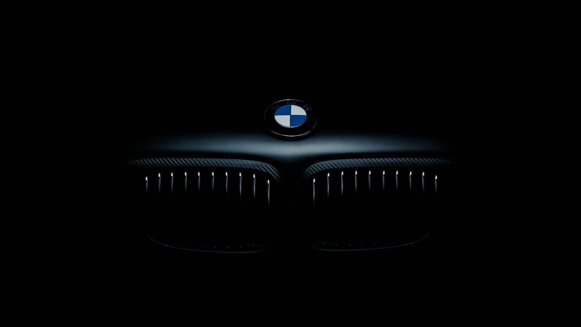 Темная фара BMW на ноутбук Обои
