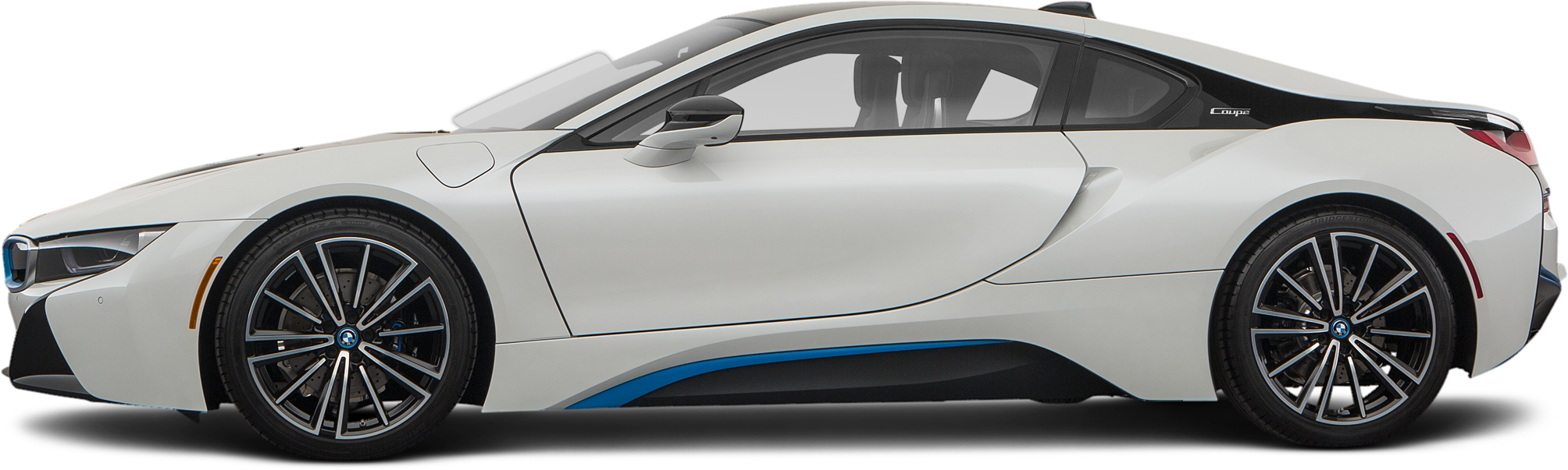 Боковой профиль BMW i8 Обои