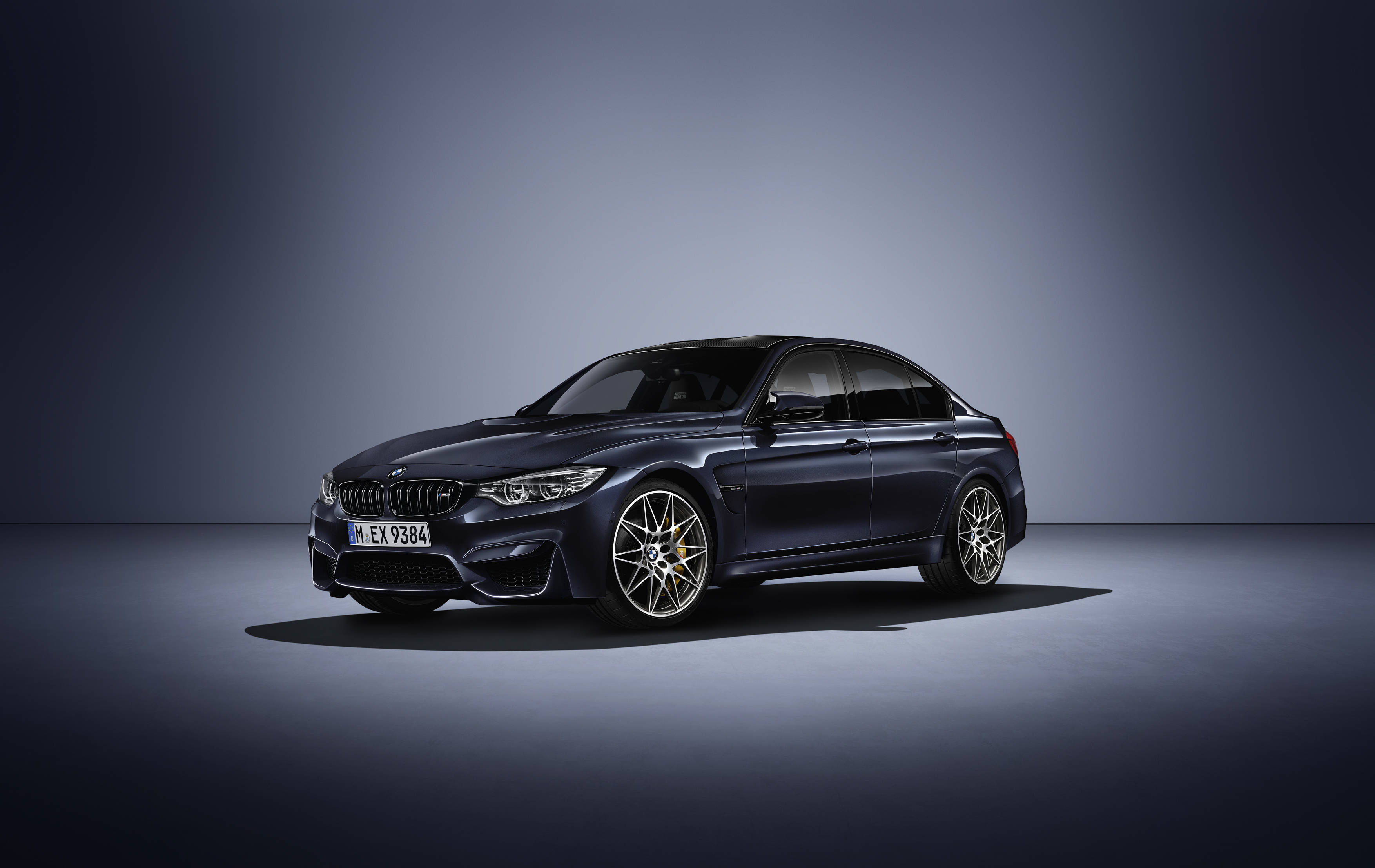 Черный BMW Jahre Edition Обои