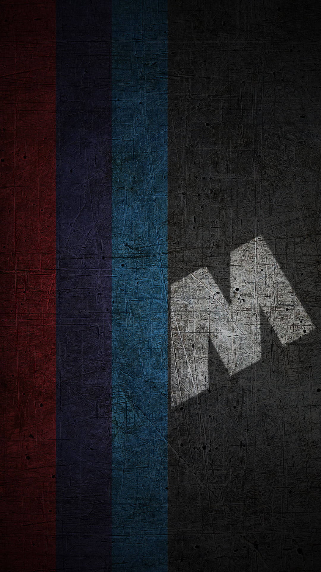 Грязный логотип BMW M Обои
