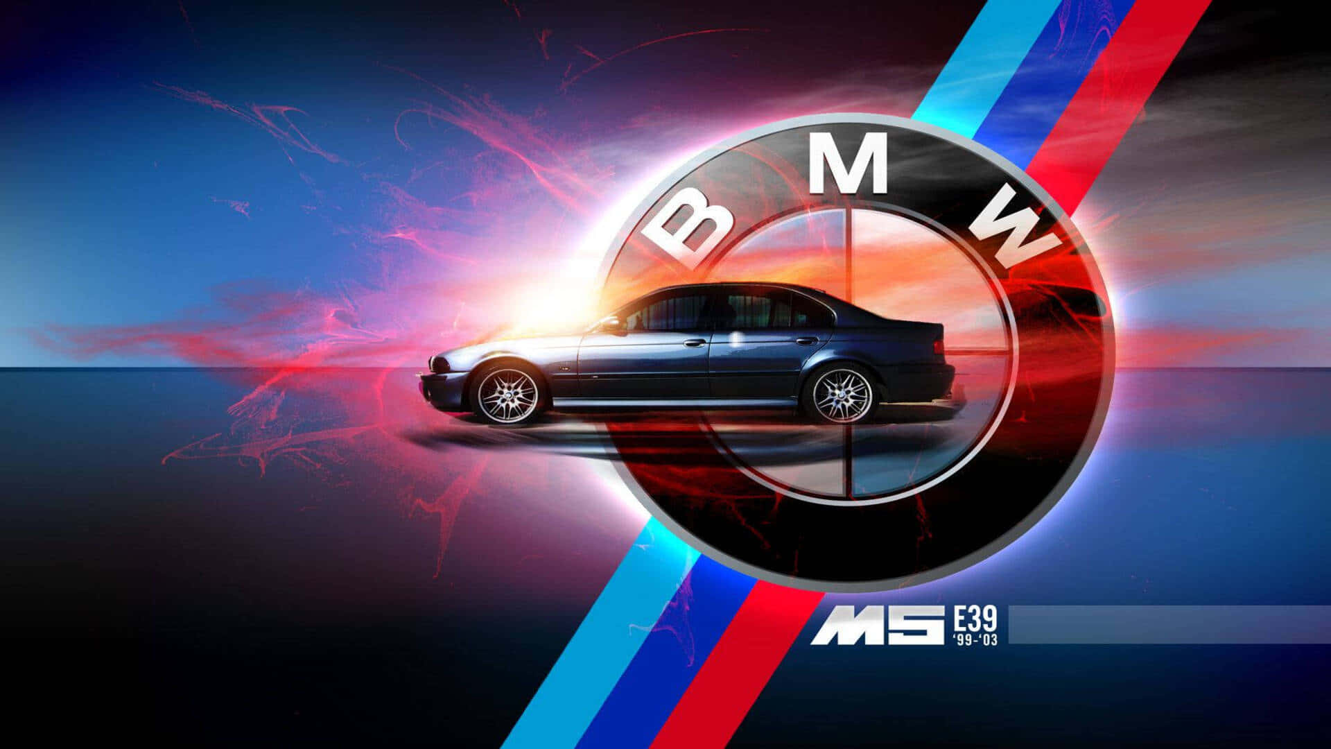 BMW M5 E39 1920x1080 фон серии M Обои