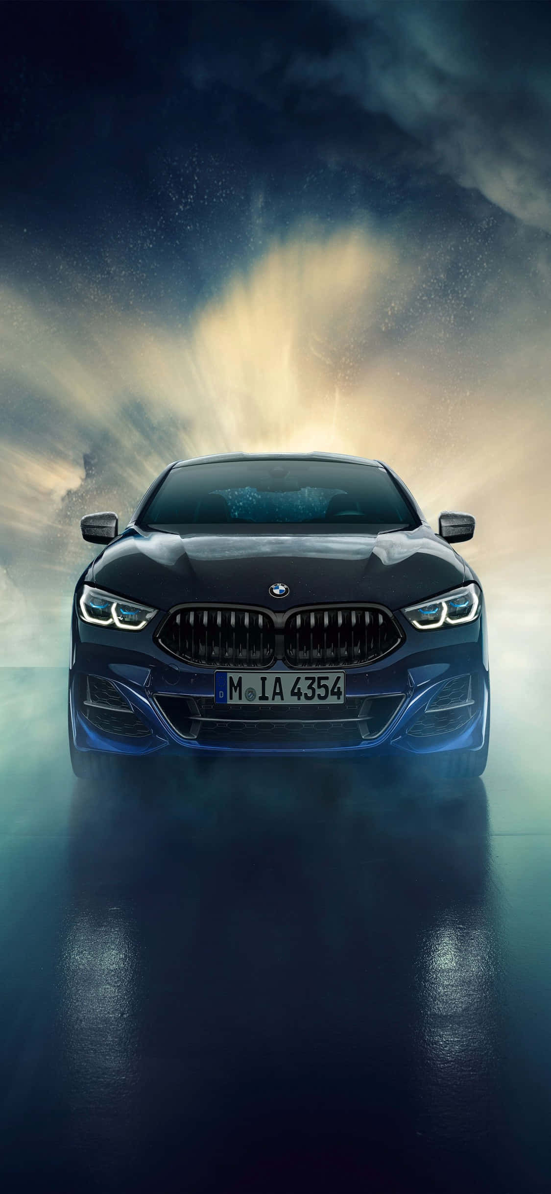 Стильная езда — BMW X Series в цвете розовое золото Обои