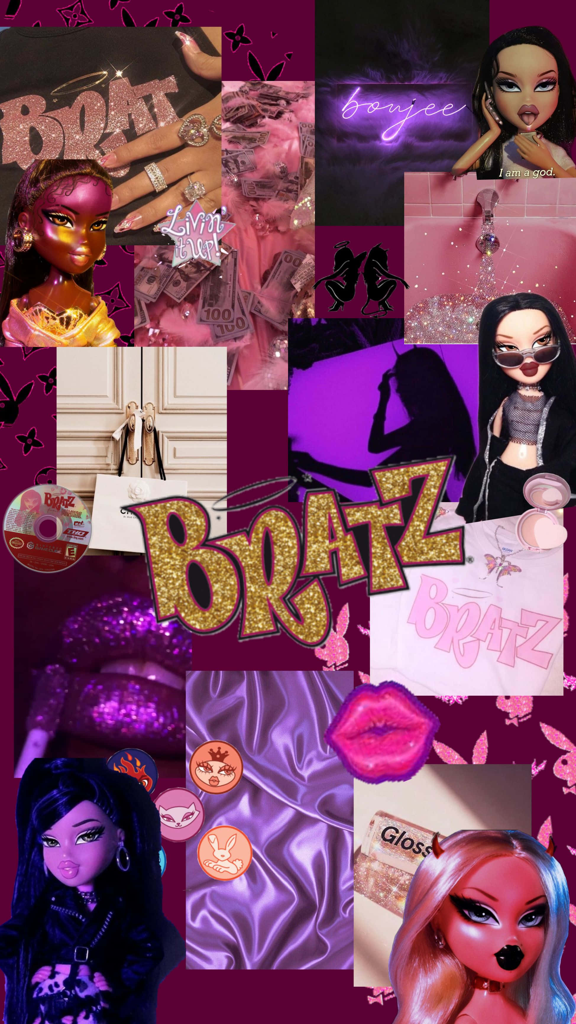 Прими свою внутреннюю Bratz Обои