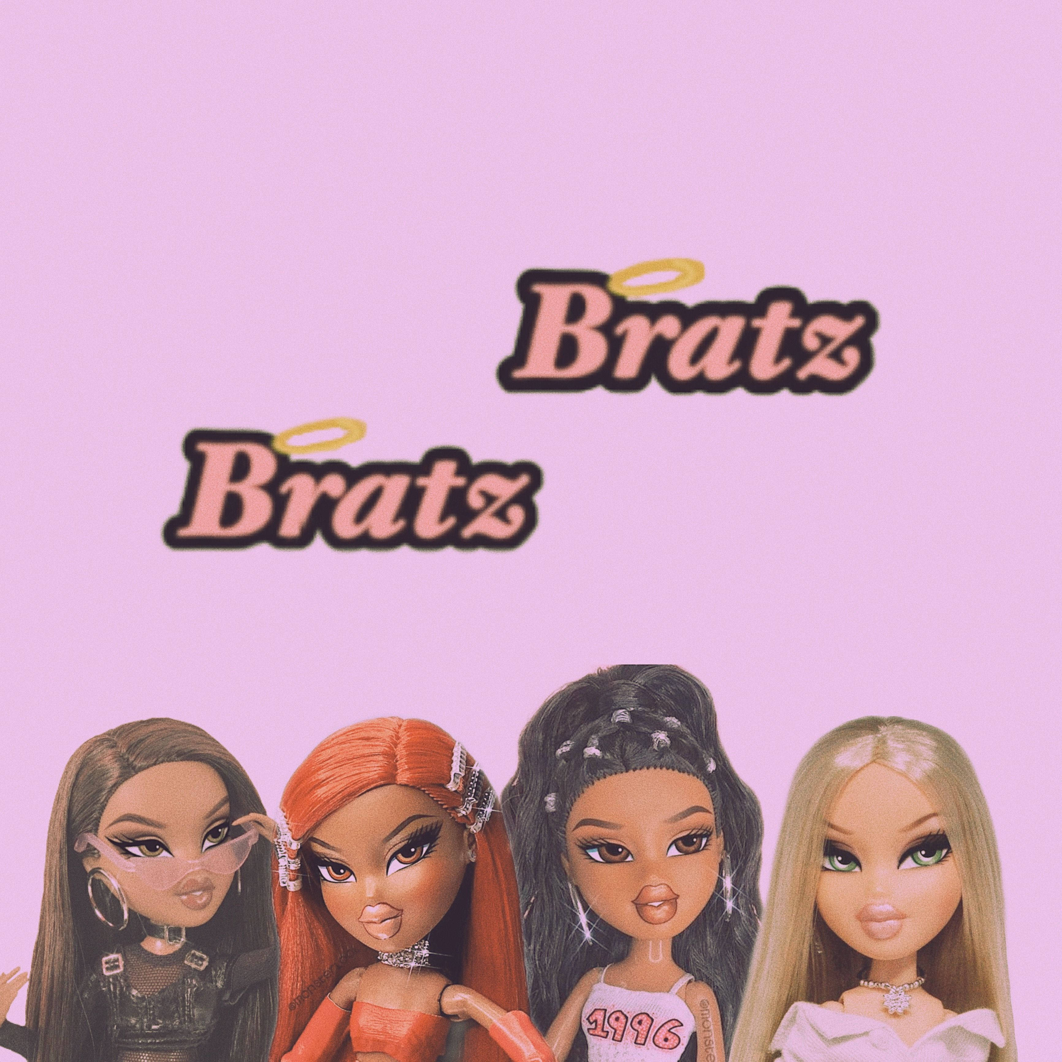 Эстетичная команда Bratz в розовом Обои