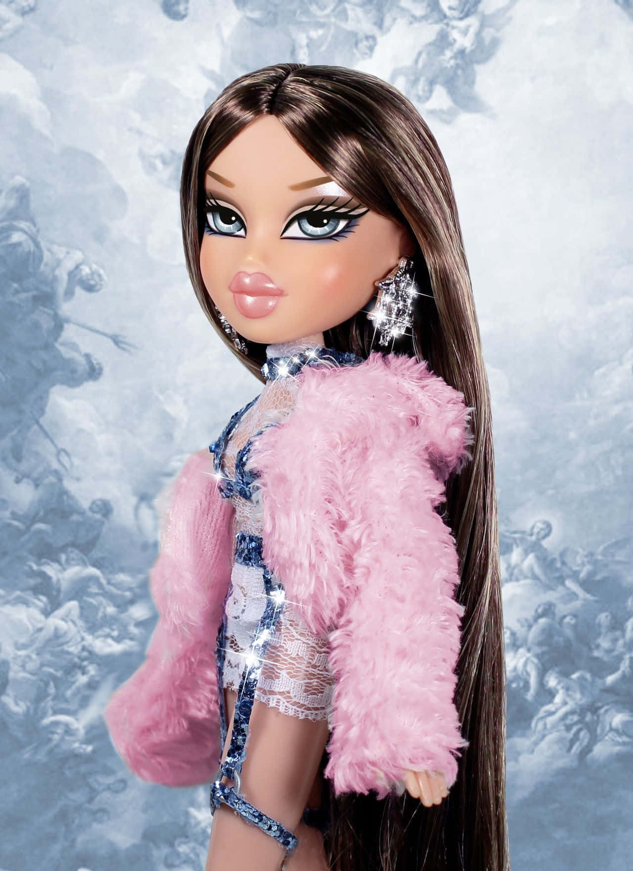 Живи жизнью своей мечты с Bratz Aesthetic Обои