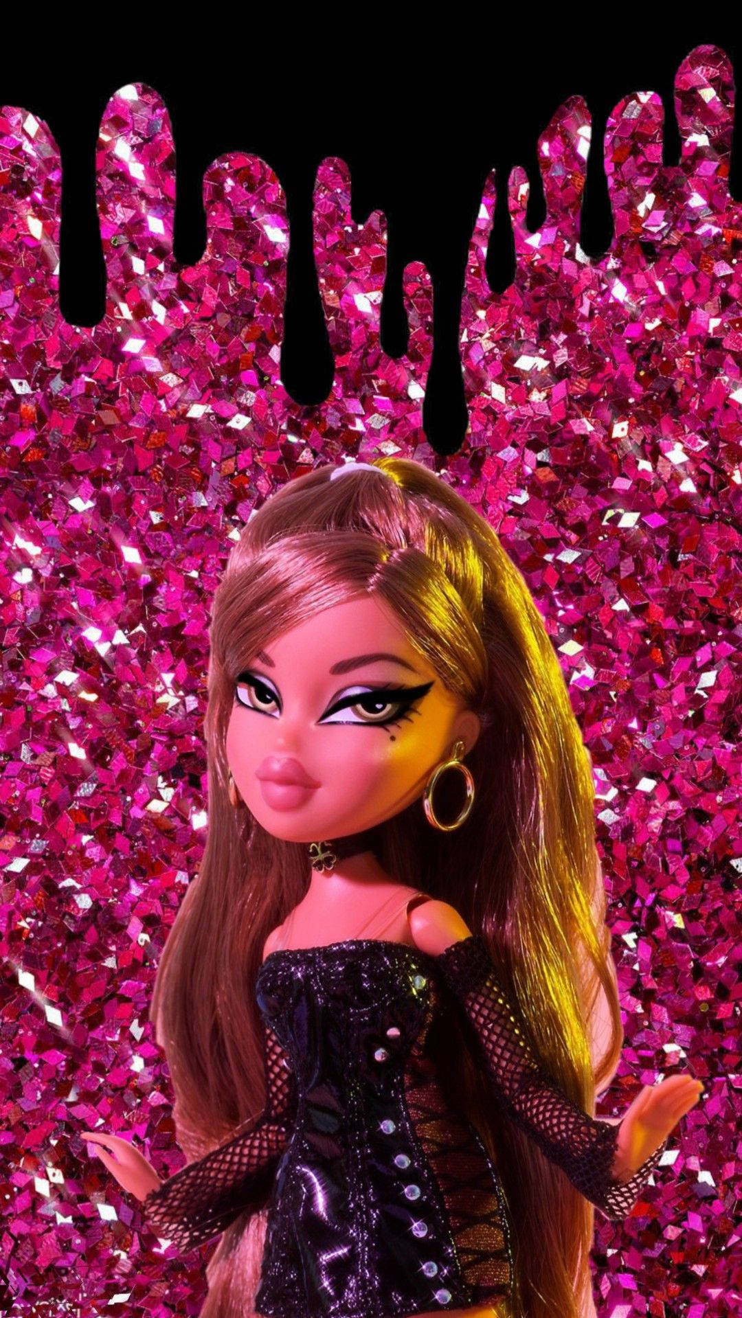 Четыре куклы Bratz улыбаются, готовые к веселью и приключениям Обои
