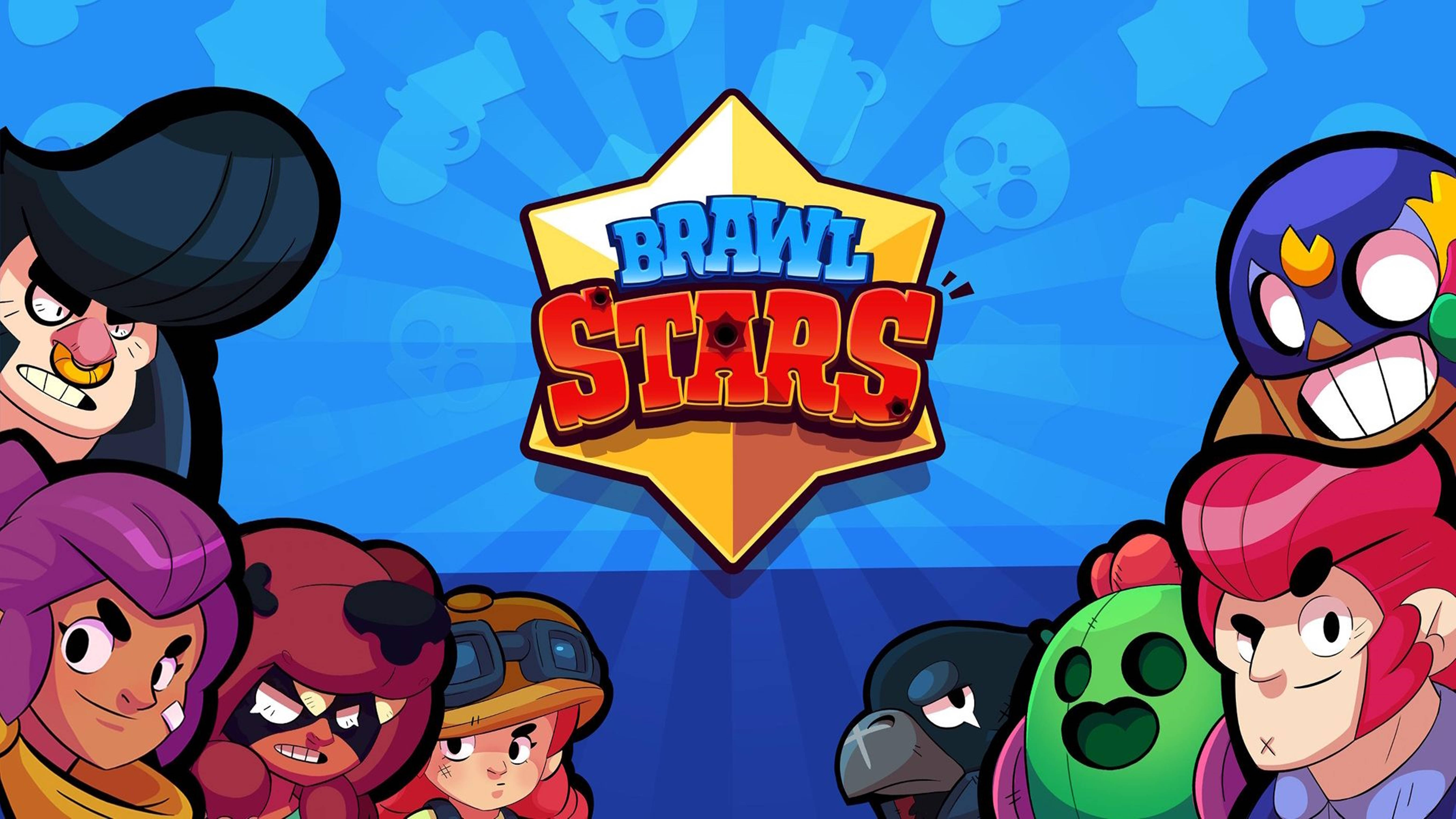 Эпическое сражение - Brawl Stars 4K Обои