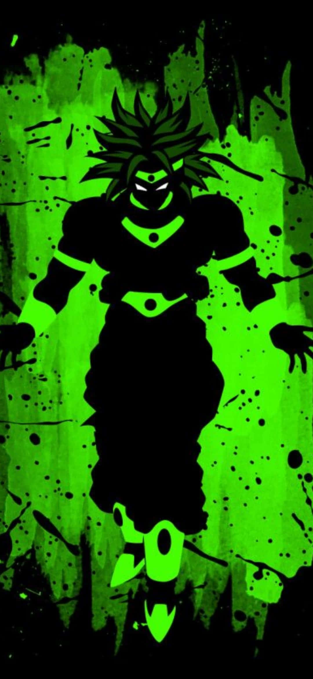 Листайте с легкостью на плавном дисплее Broly iPhone Обои
