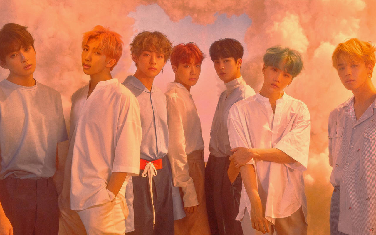 Эстетичный фильтр BTS 2020 Обои