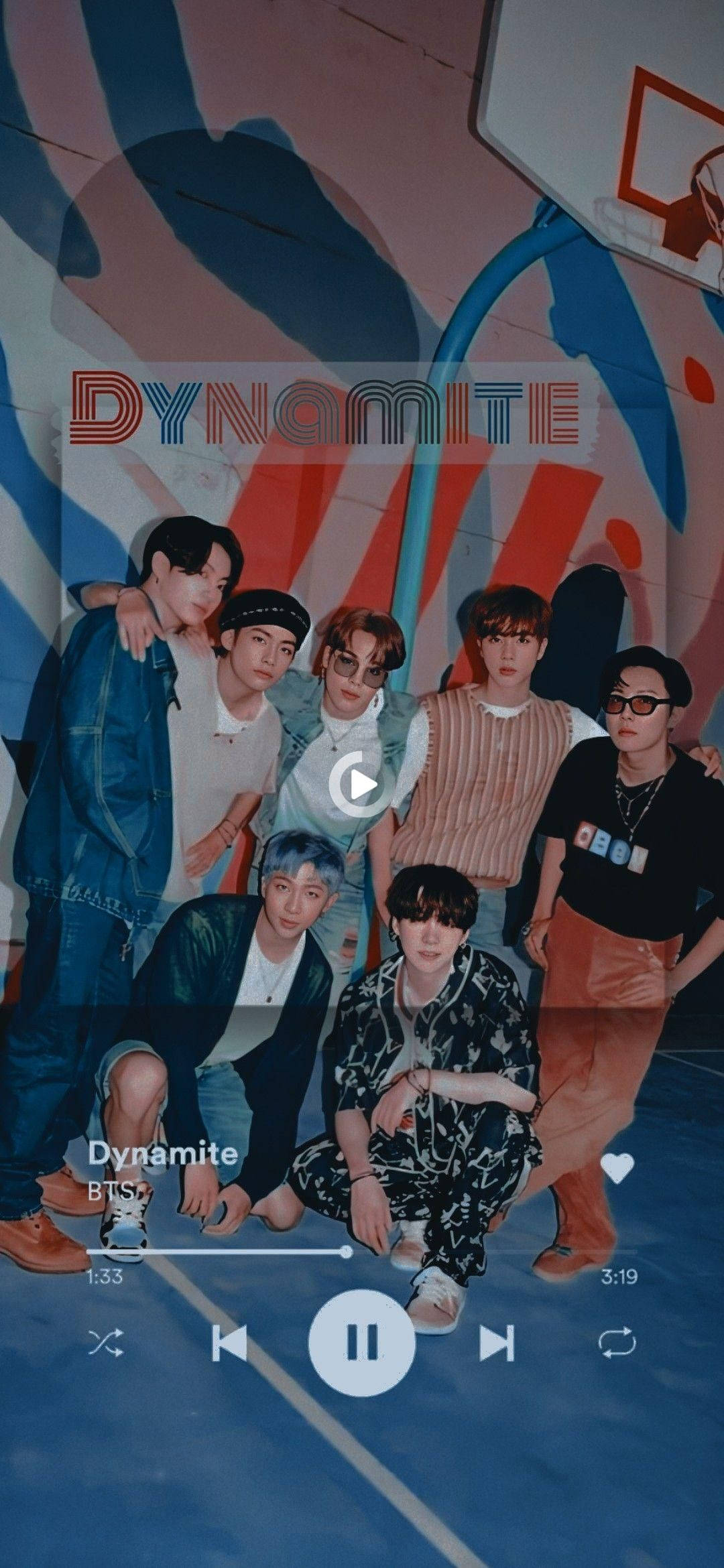 BTS 2021 Dynamite играет Обои