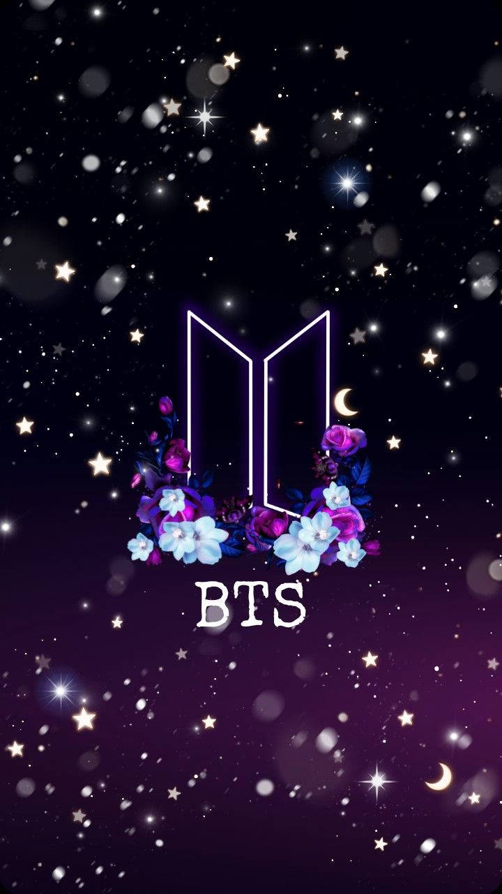 Фан-арт логотипа BTS Обои