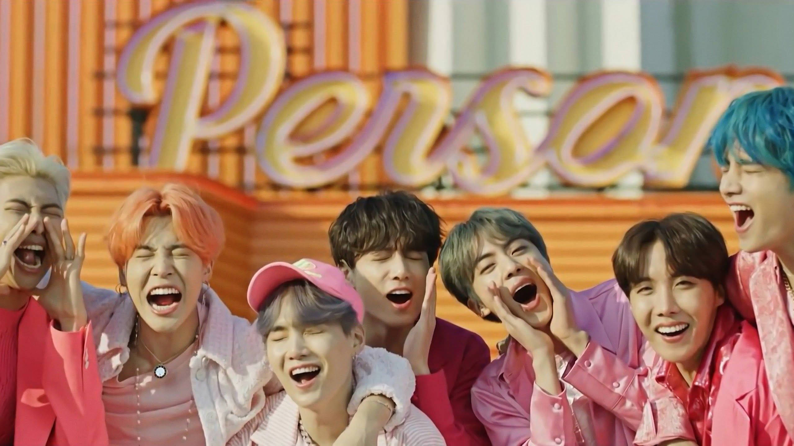 BTS Boy With Luv Обои для рабочего стола Обои