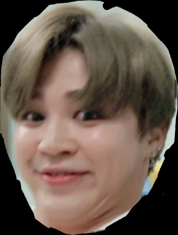 Искаженное выражение лица участника BTS Обои