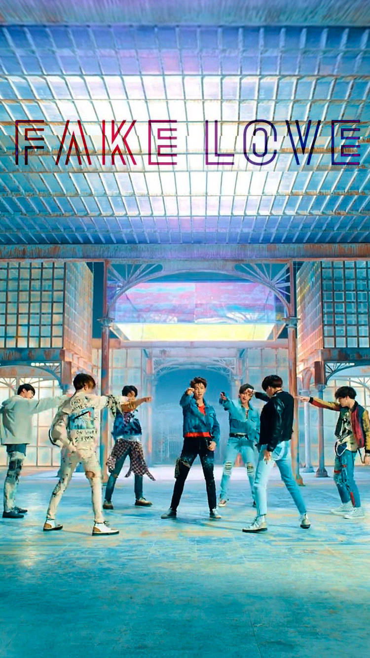 Группа BTS Fake Love Обои