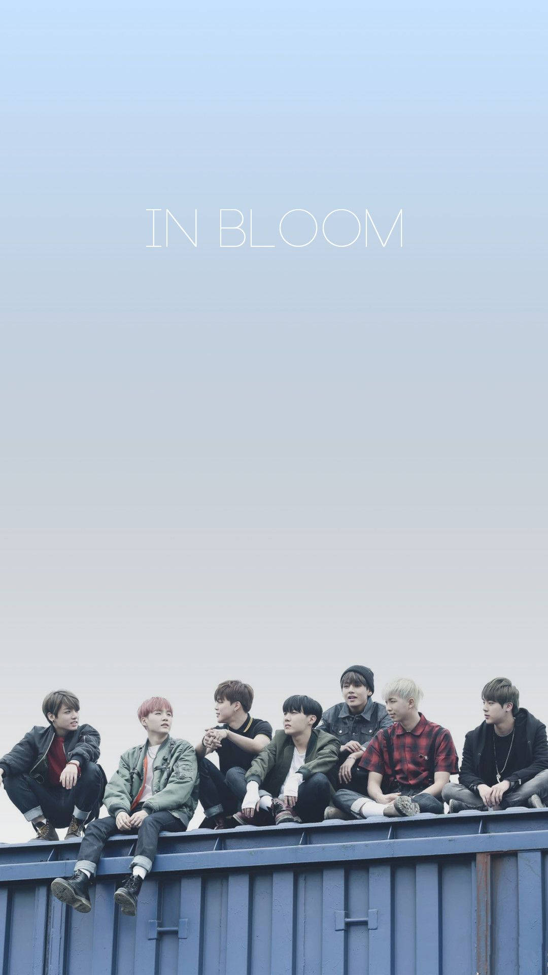 Эстетика BTS в цвету Обои