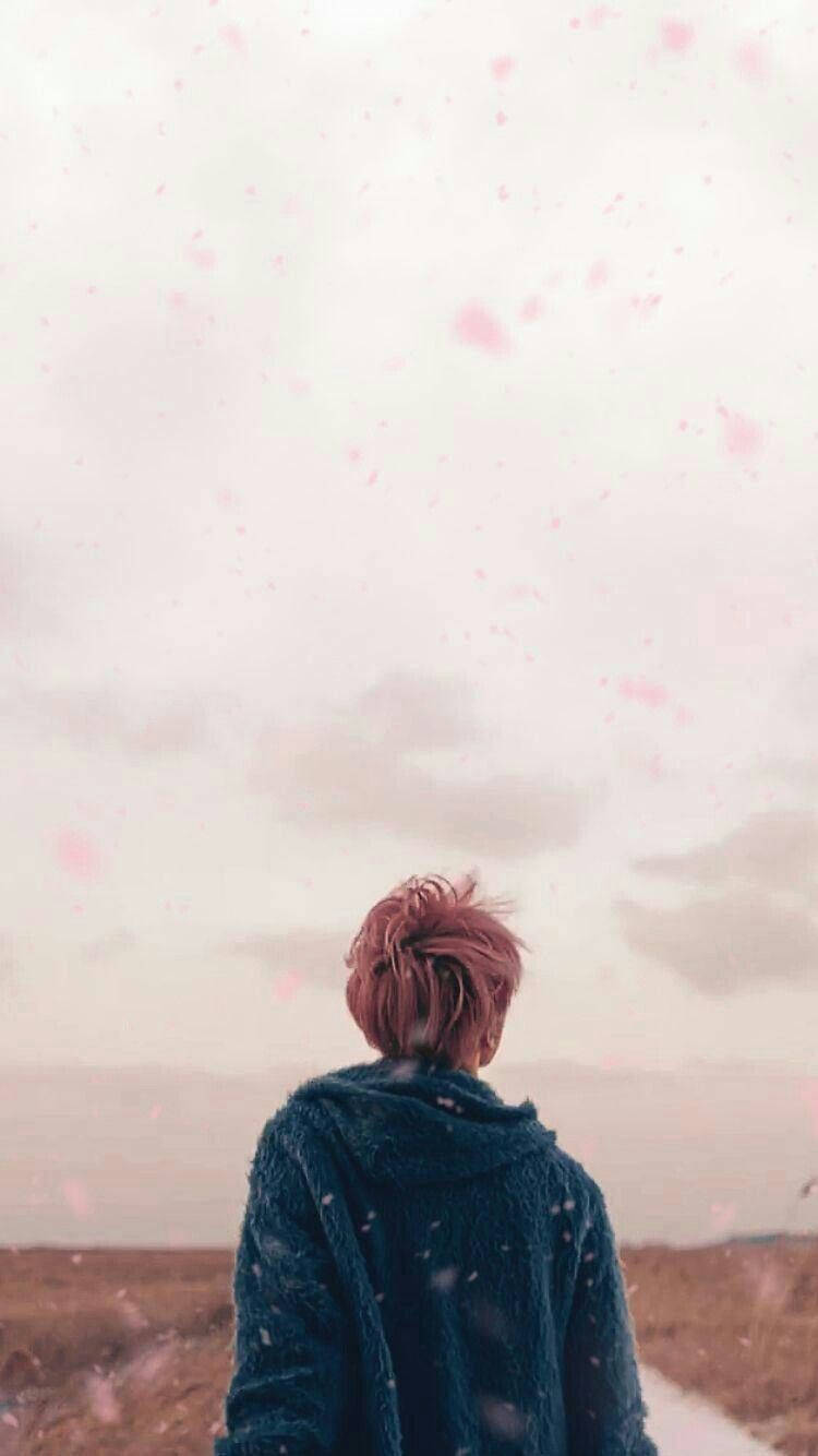 Эстетика BTS Чимин Spring Day Обои
