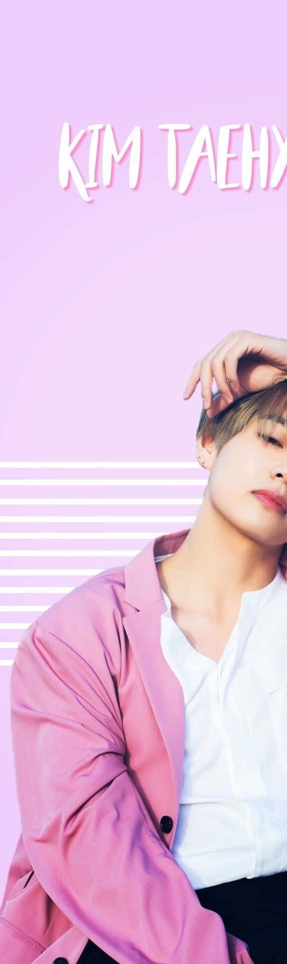 BTS V зажигает на сцене Обои