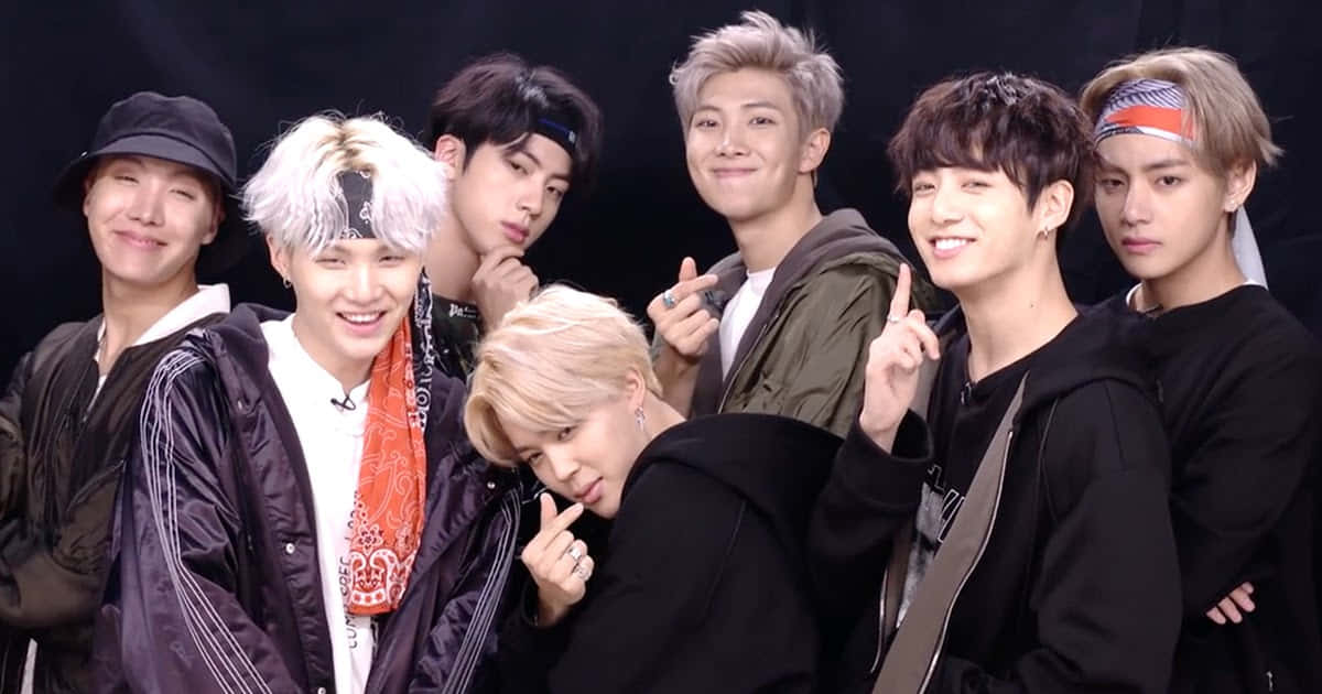 Фото BTS на шоу Эллен ДеДженерес Обои