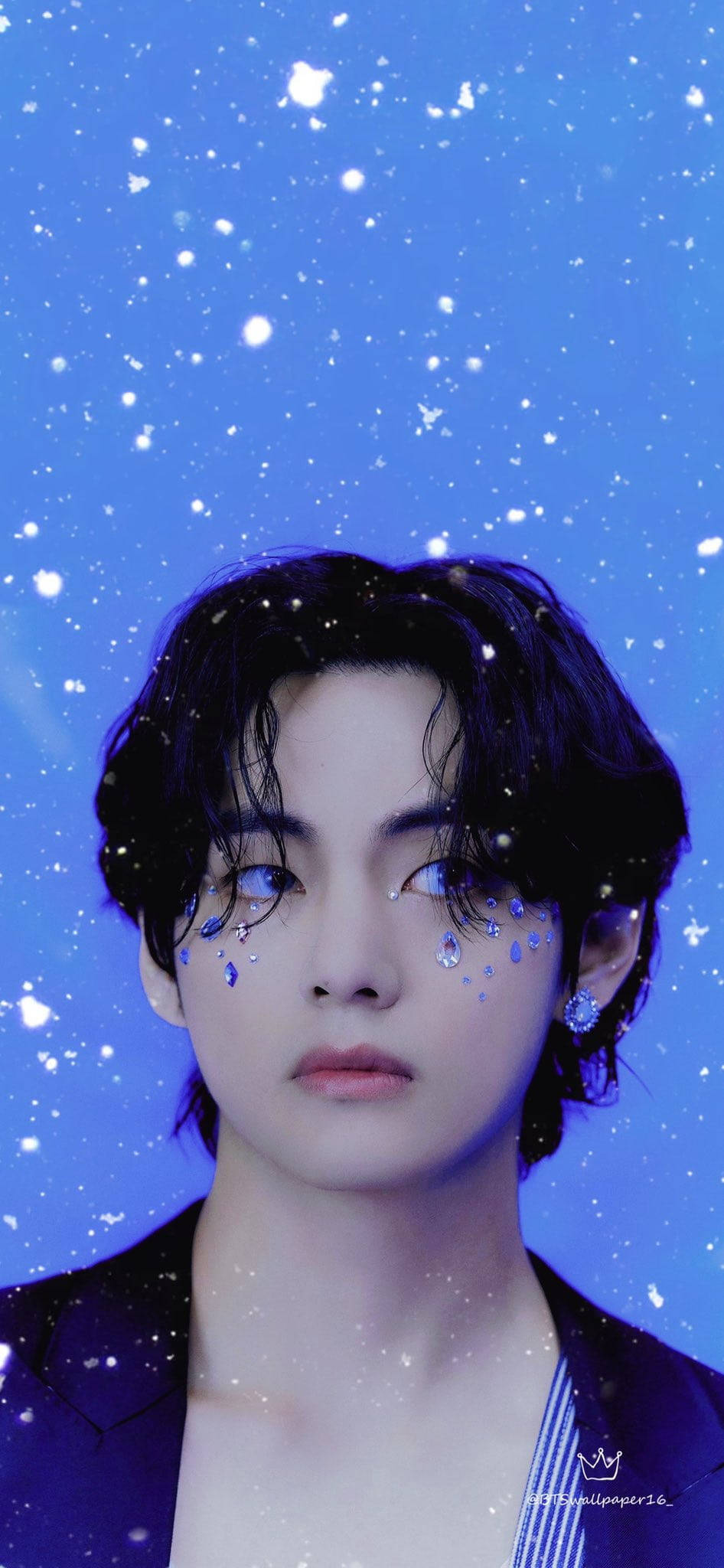 BTS Тэ Хён Лицо Драгоценности Обои