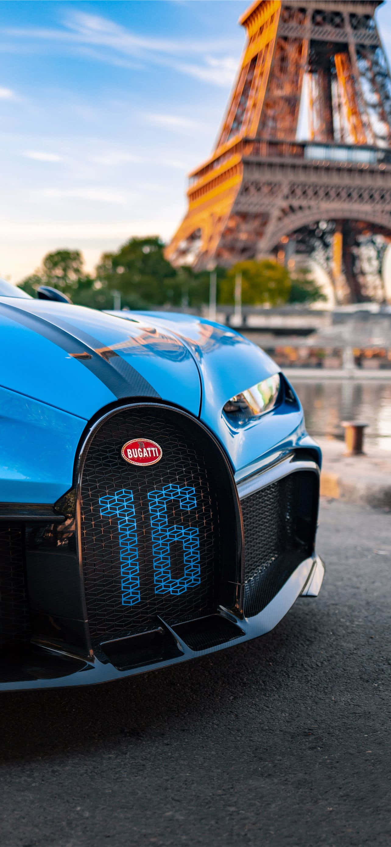 Фон с Bugatti Обои