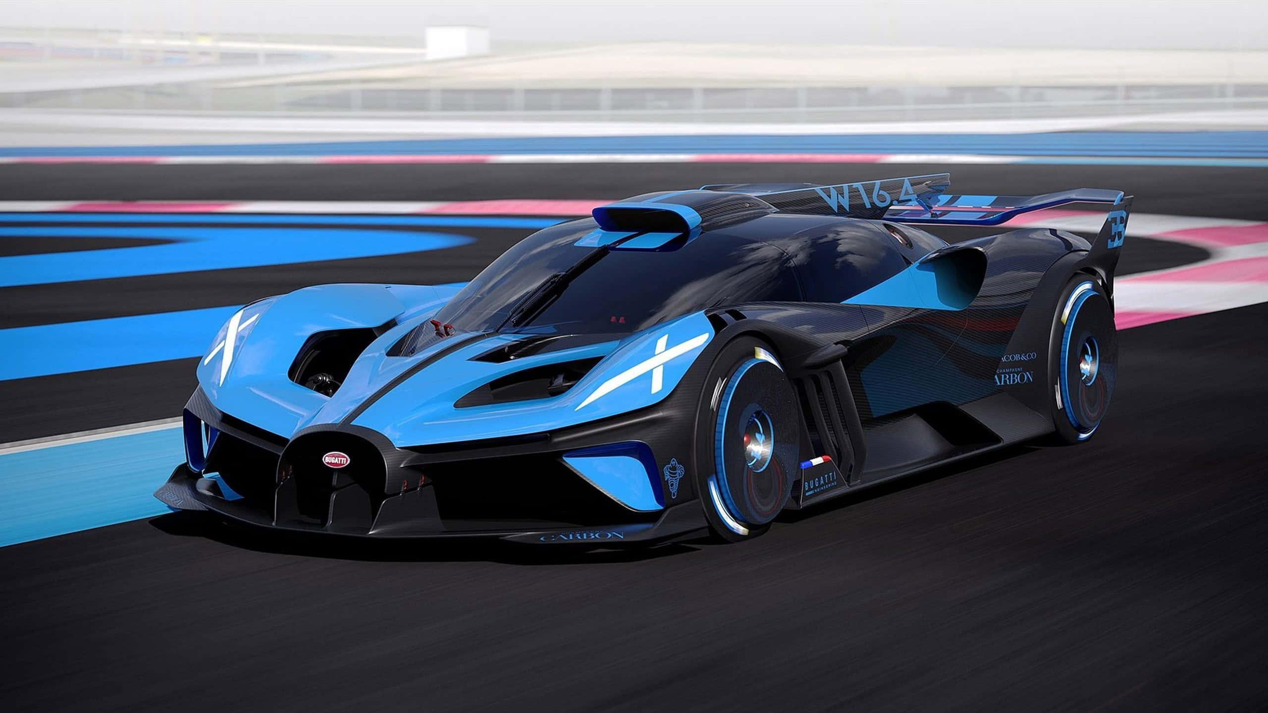 Ощутите восторг от вождения Bugatti Обои