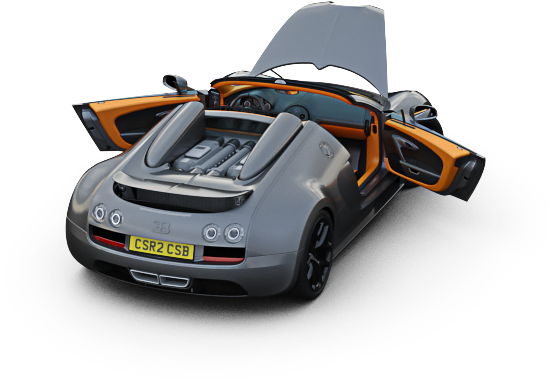 Bugatti Veyron Grand Sport Vitesse вид сзади Обои
