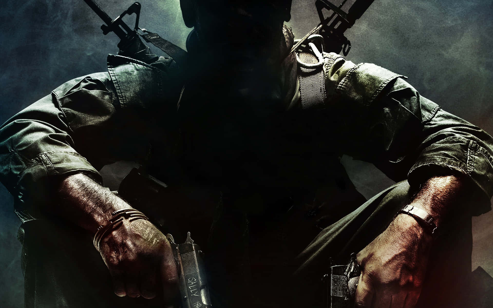 Жесткие военные действия в Call Of Duty Black Ops 1 Обои