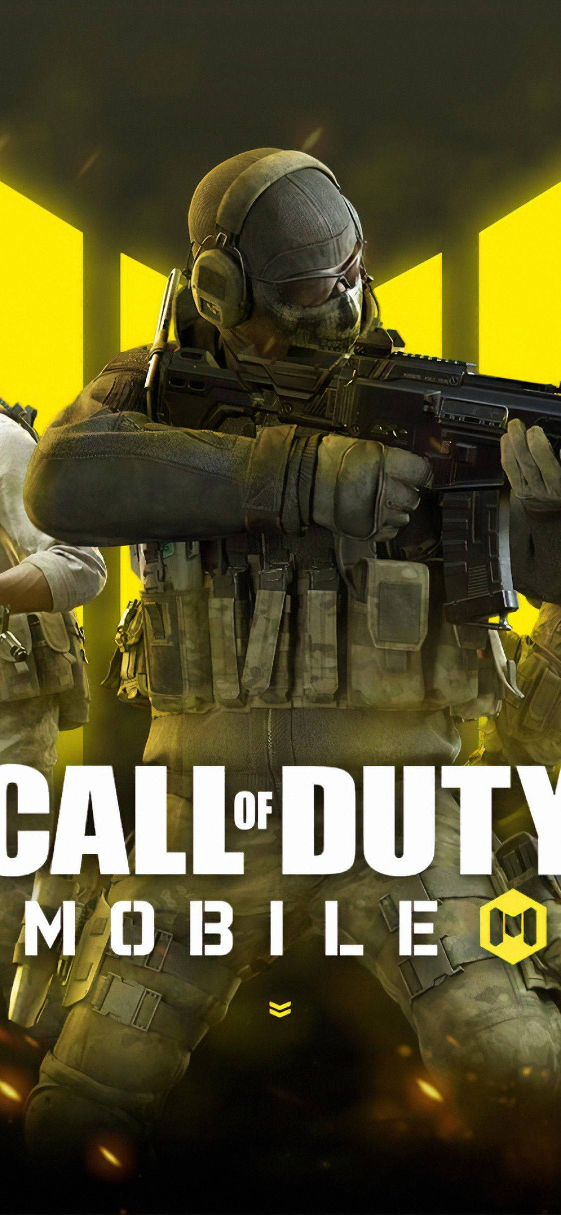 Call Of Duty Mobile Логотип Призрак Обои