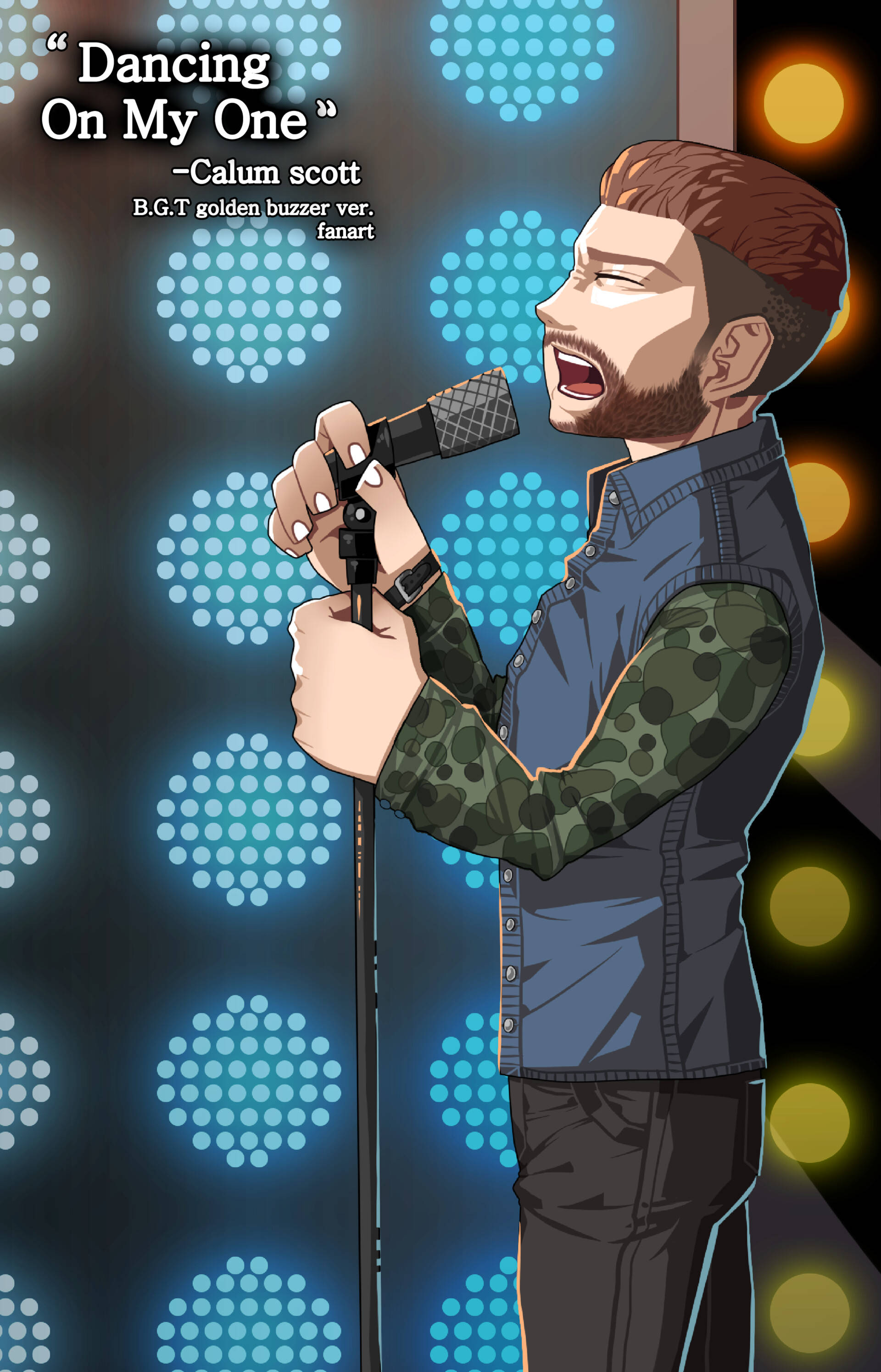 Calum Scott Fanart Обои