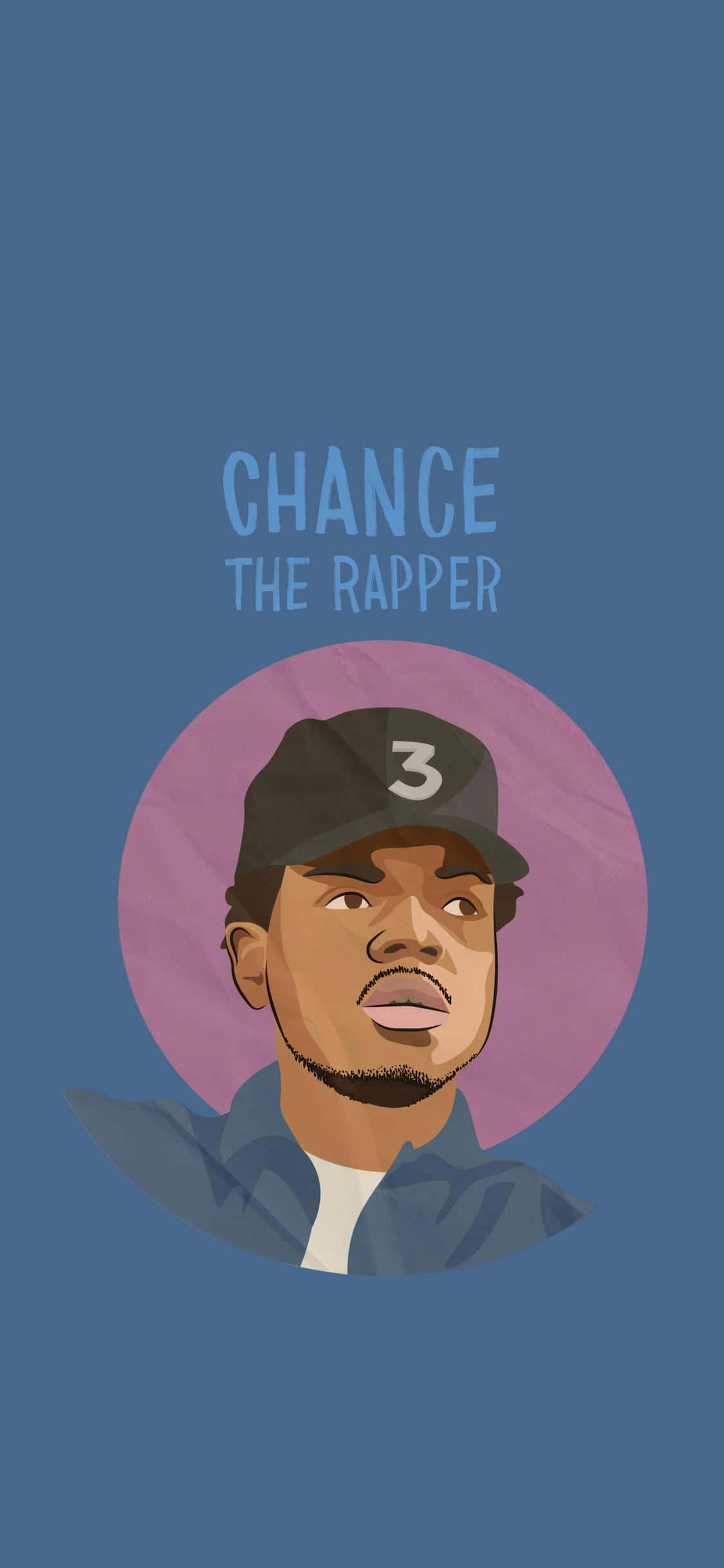 Мультяшный рэпер Chance Обои