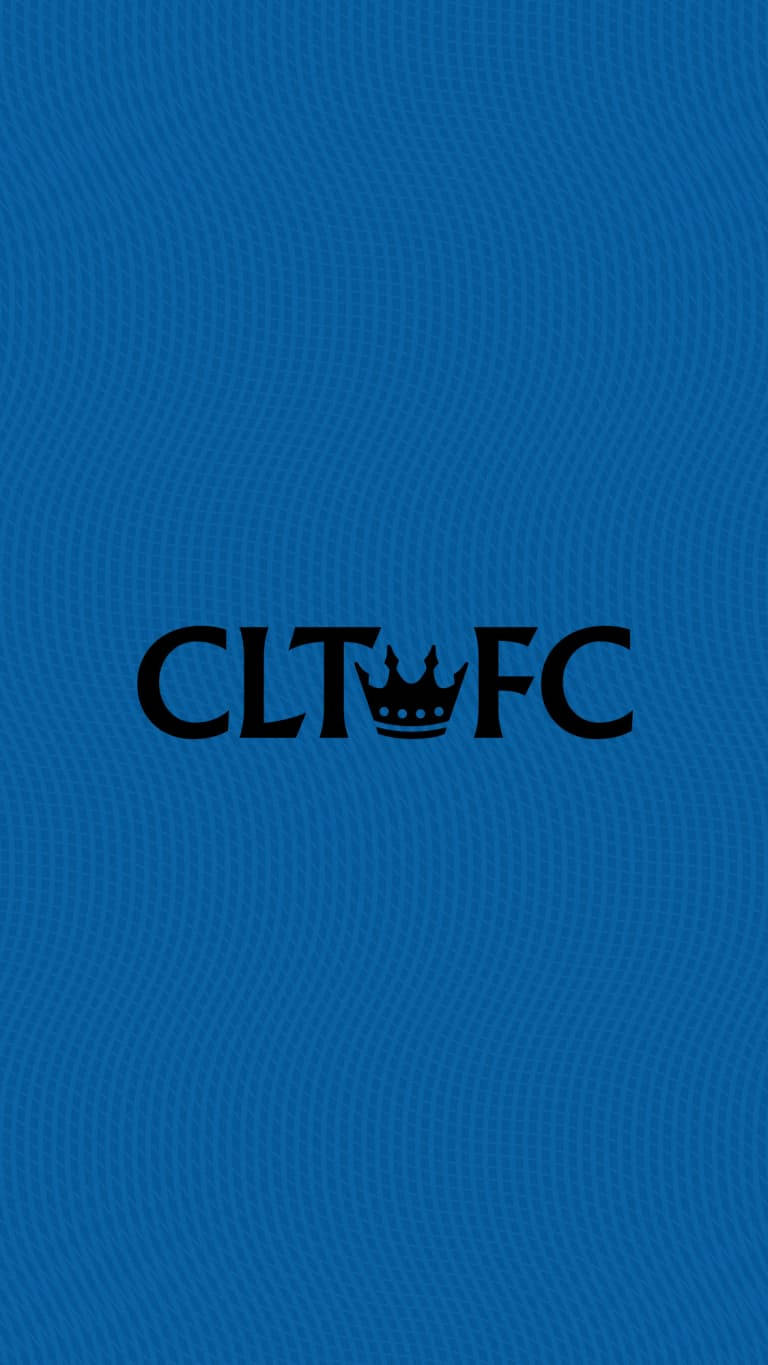 Charlotte FC CLT FC темно-синий Обои