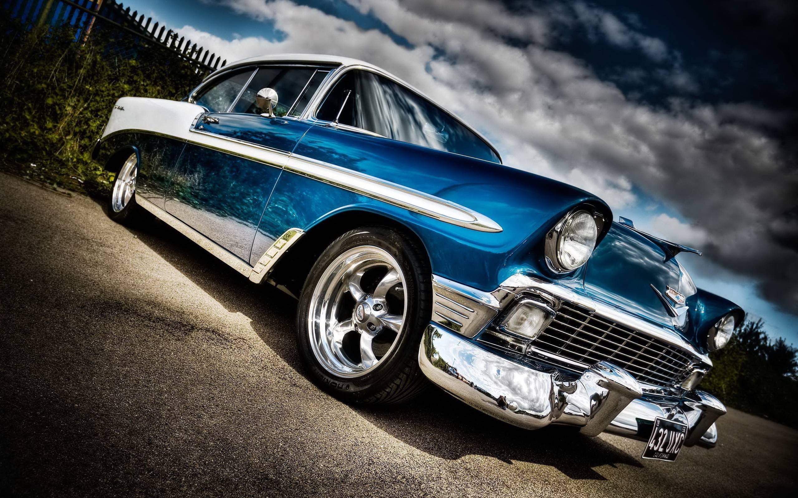 Chevrolet Bel Air классический автомобиль Обои