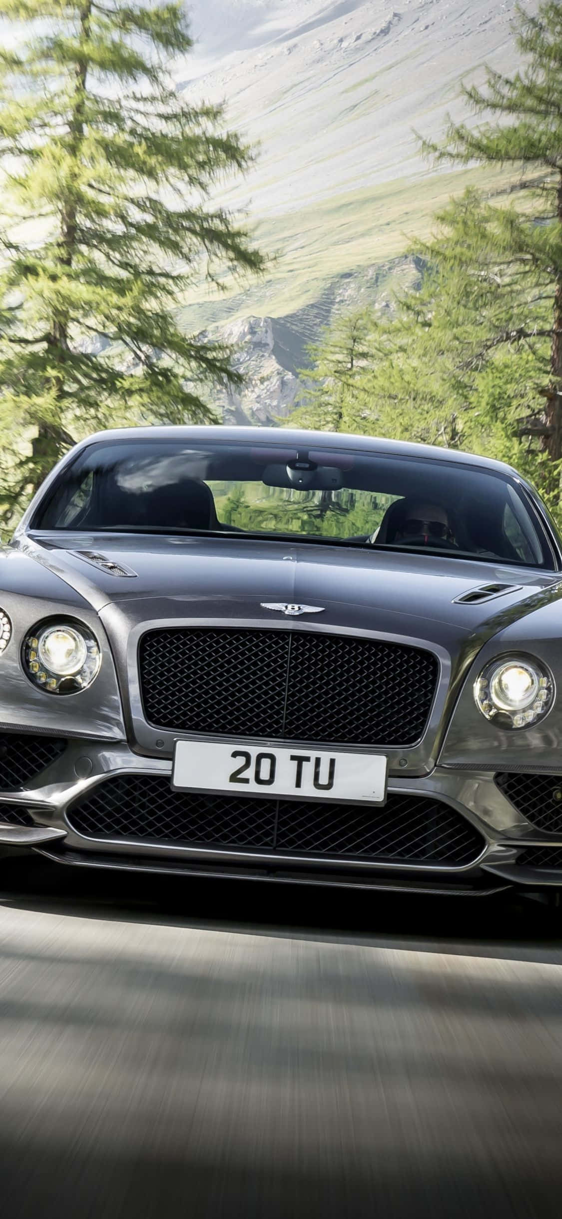 Серый Continental Bentley iPhone Обои