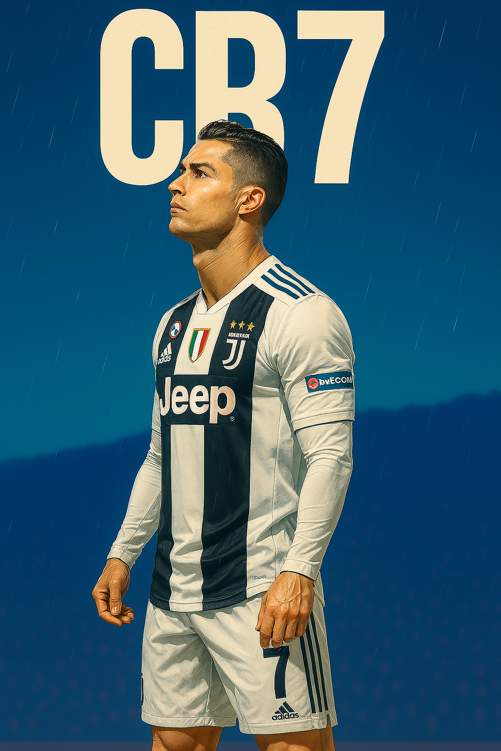 Криштиану Роналду CR7 Ювентус 4K Обои