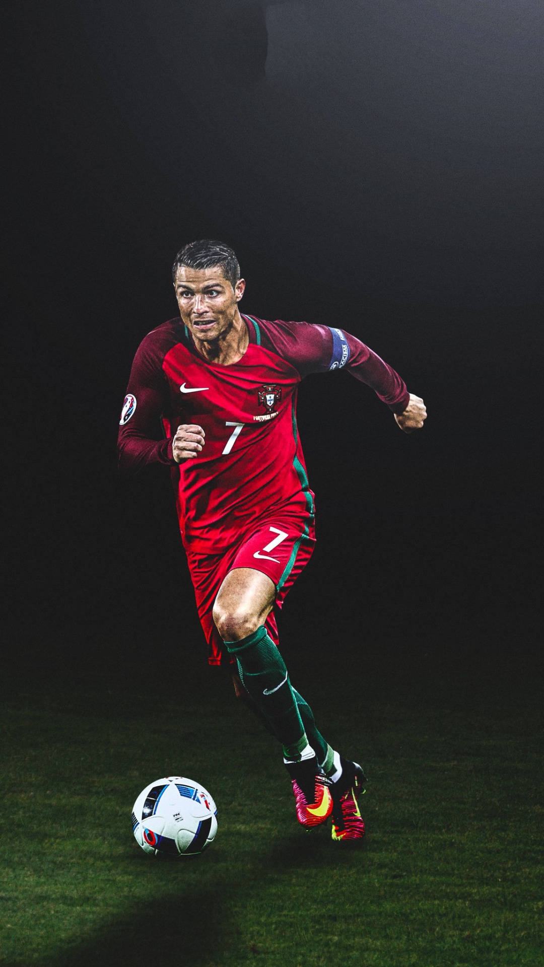 Бегущий CR7 Криштиану Роналду Обои