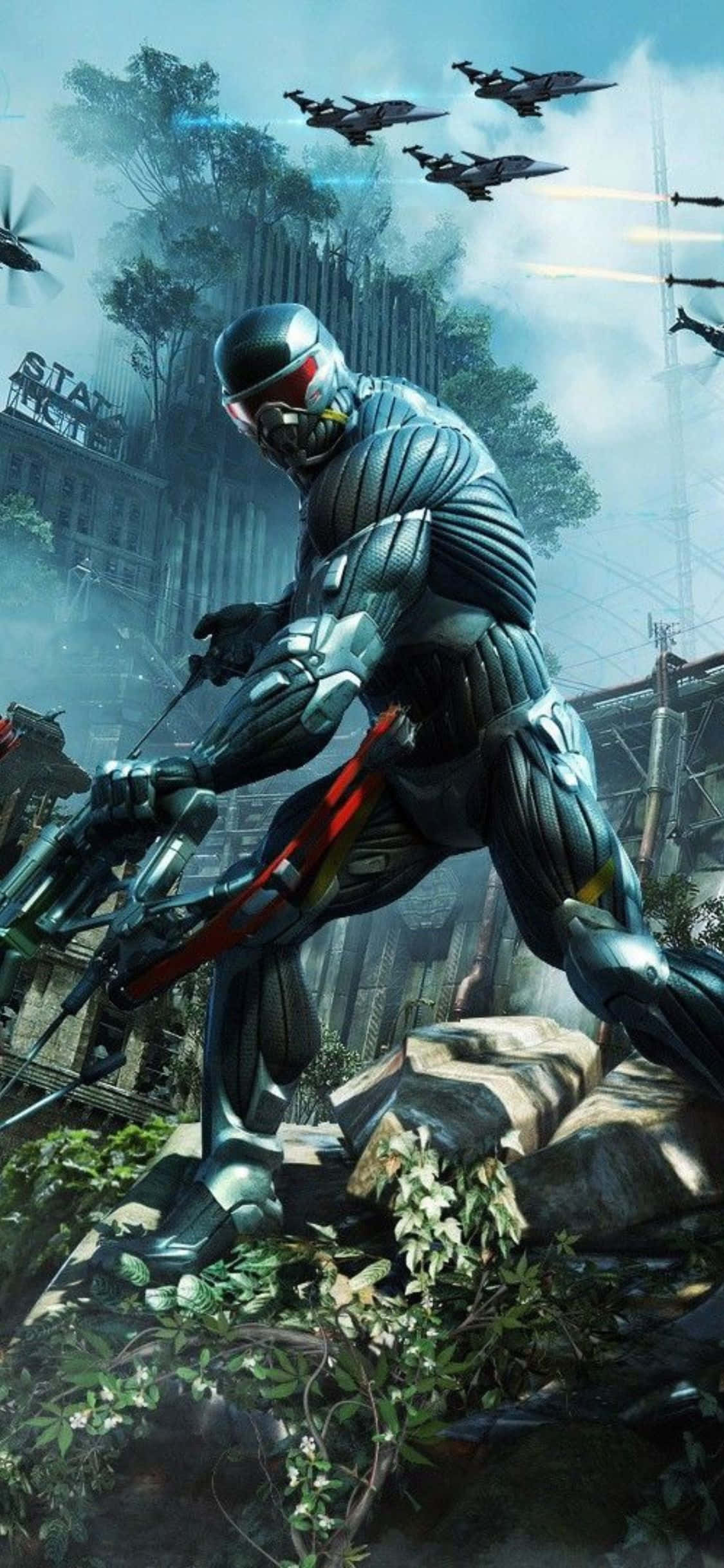 Играйте в Crysis 3 на новейшем iPhone X Обои