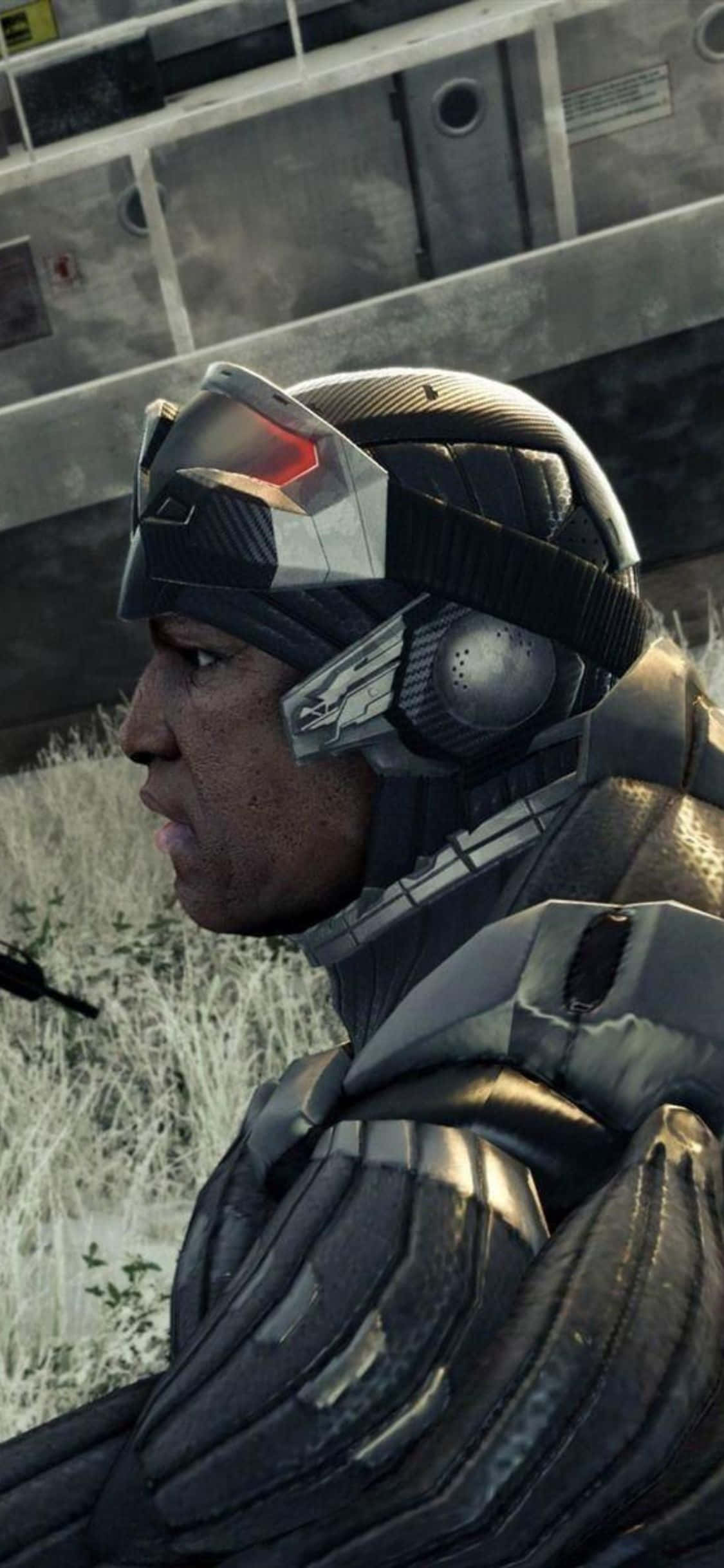 Исследуйте футуристический мир Crysis 3 на вашем iPhone X! Обои