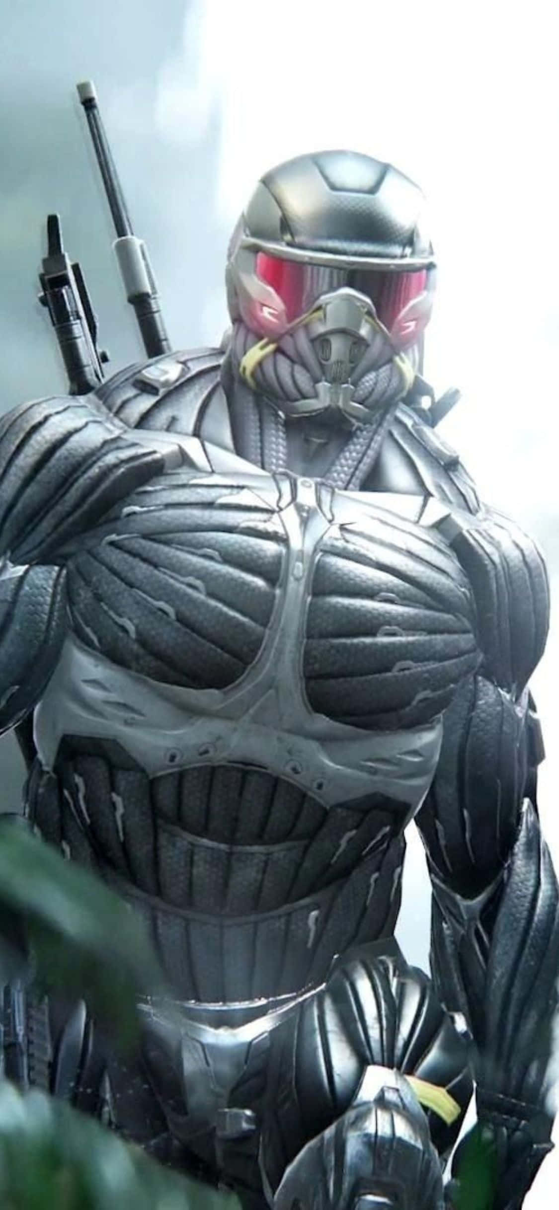 Уникальный взгляд на игру Crysis 3 на iPhone X Обои