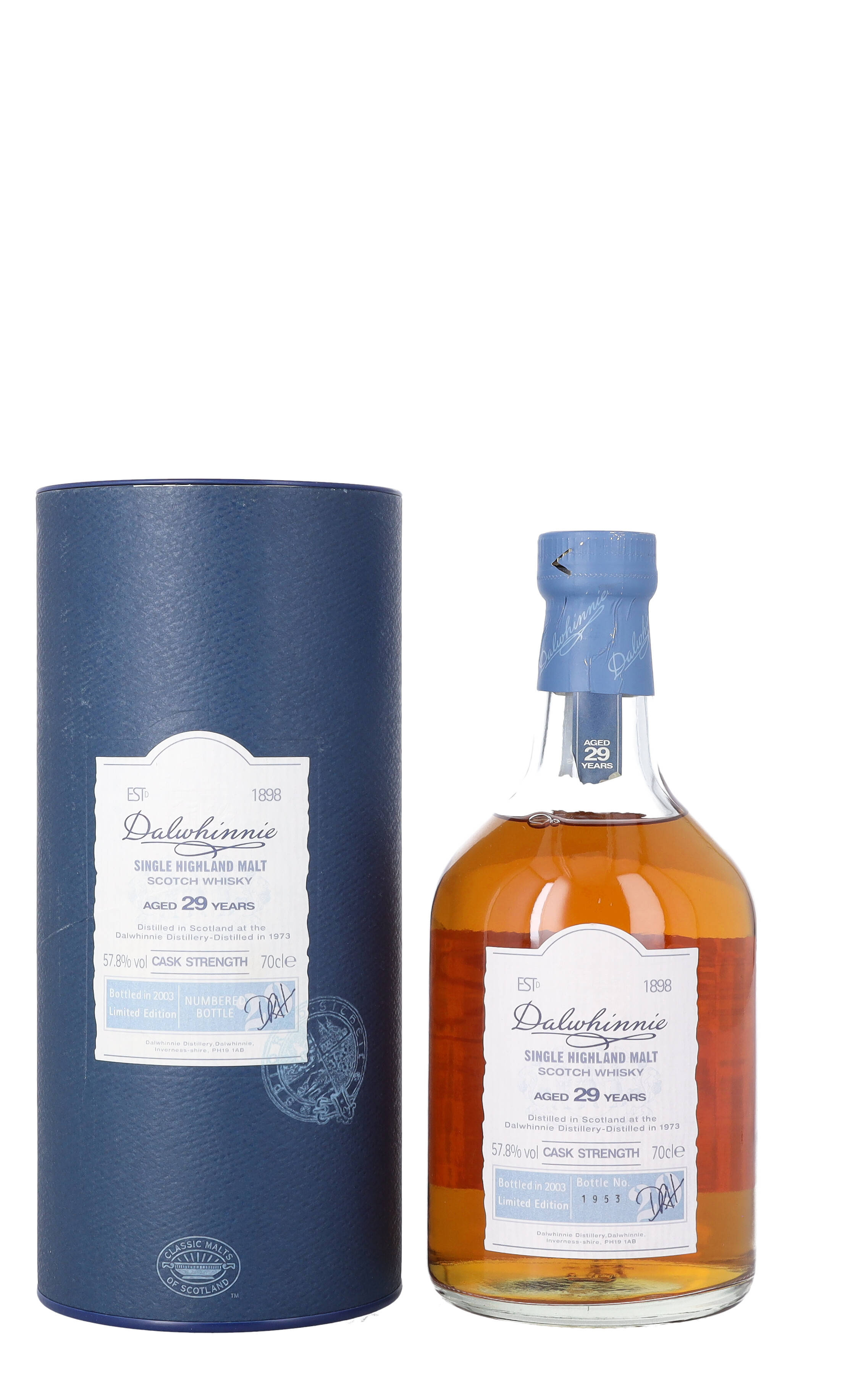 Dalwhinnie Whisky 2003 Бутылка Обои