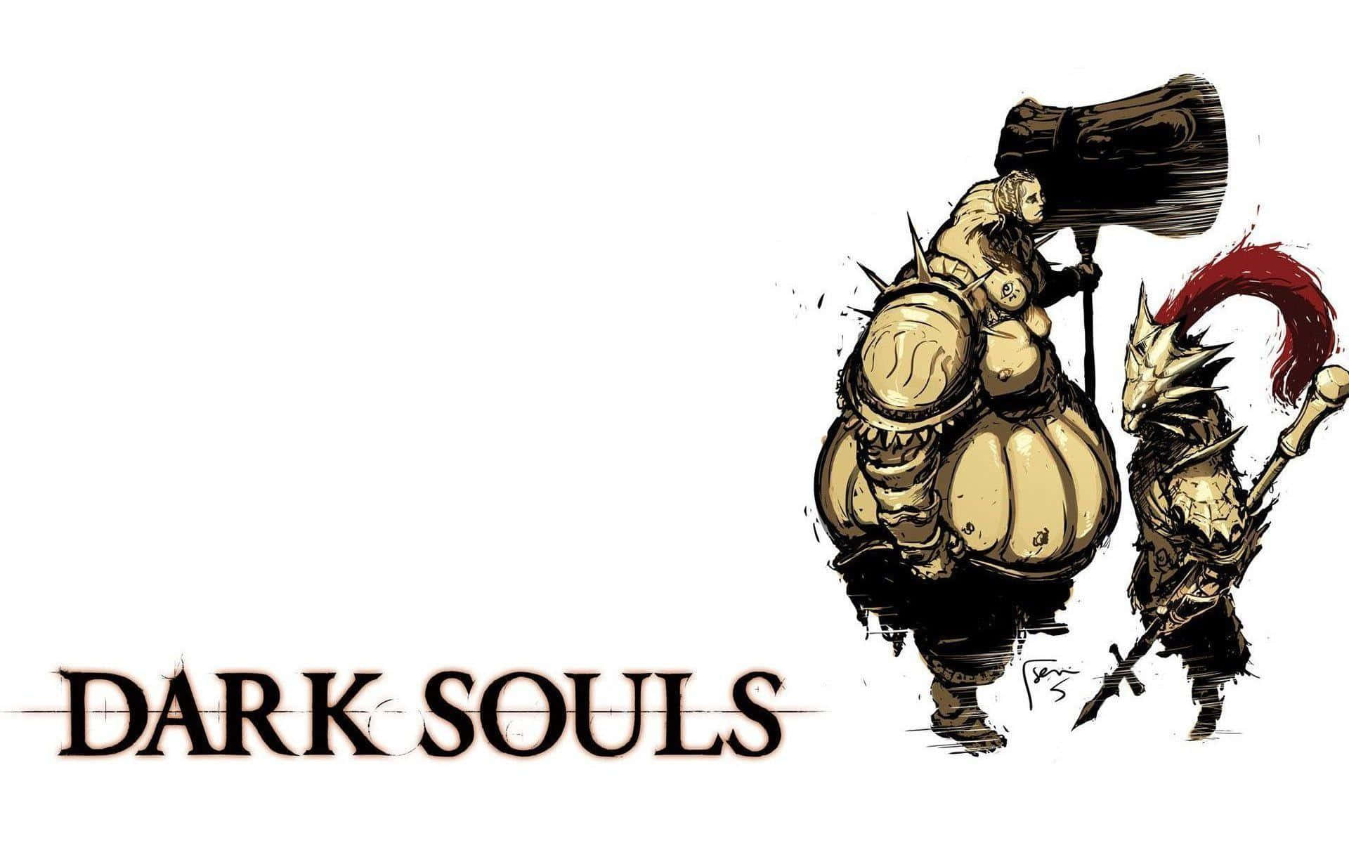 Схвати свою судьбу в мифическом мире Dark Souls Обои