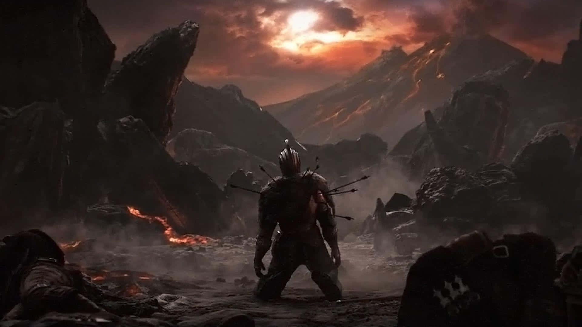 Встреть тьму неизведанного с Dark Souls Обои