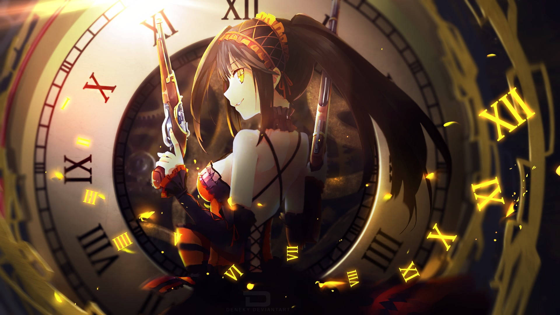 Куруми Date A Live Время Обои