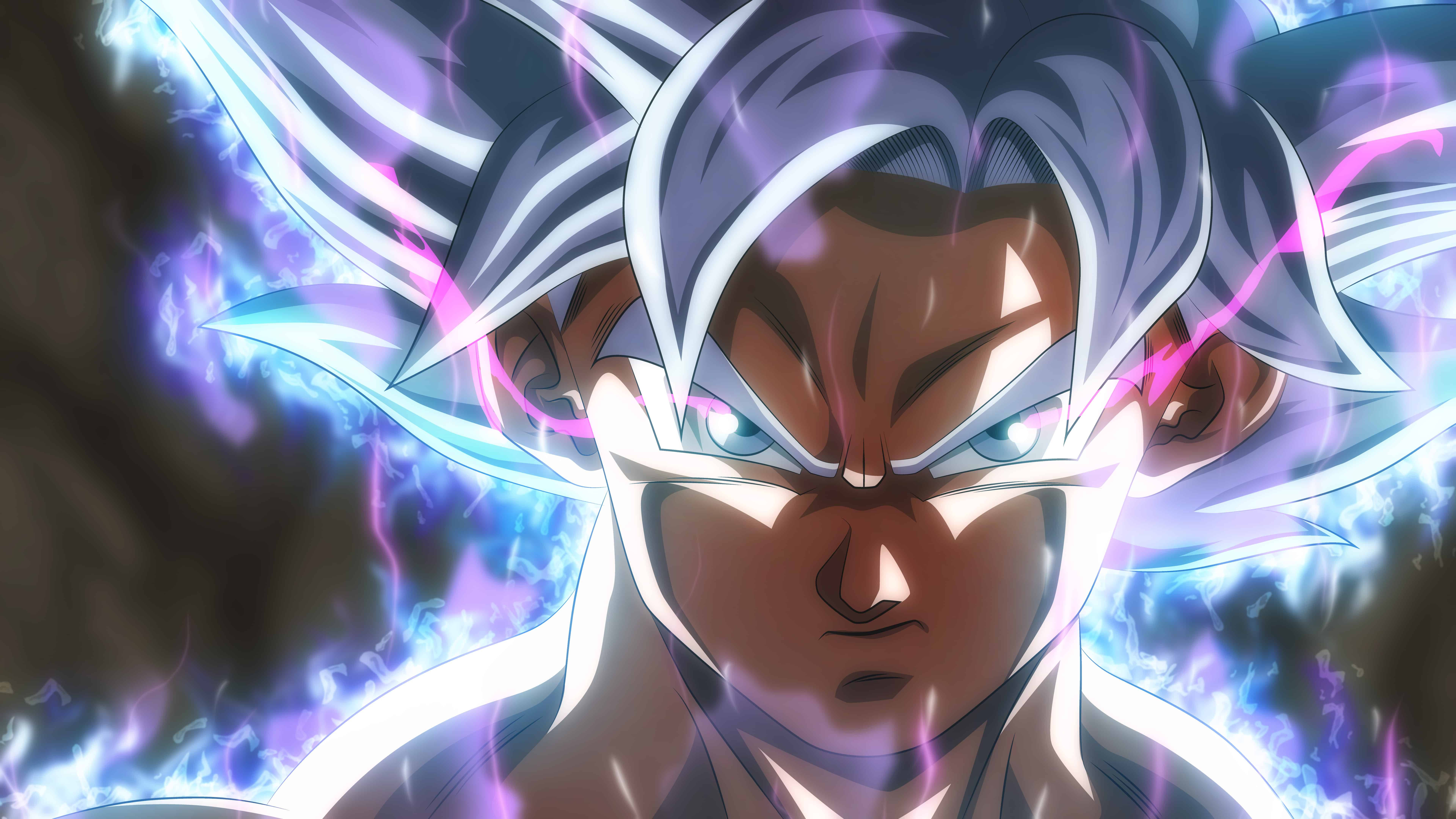 Идеальное ультраинстинктивное Гоку DBZ 4K Обои