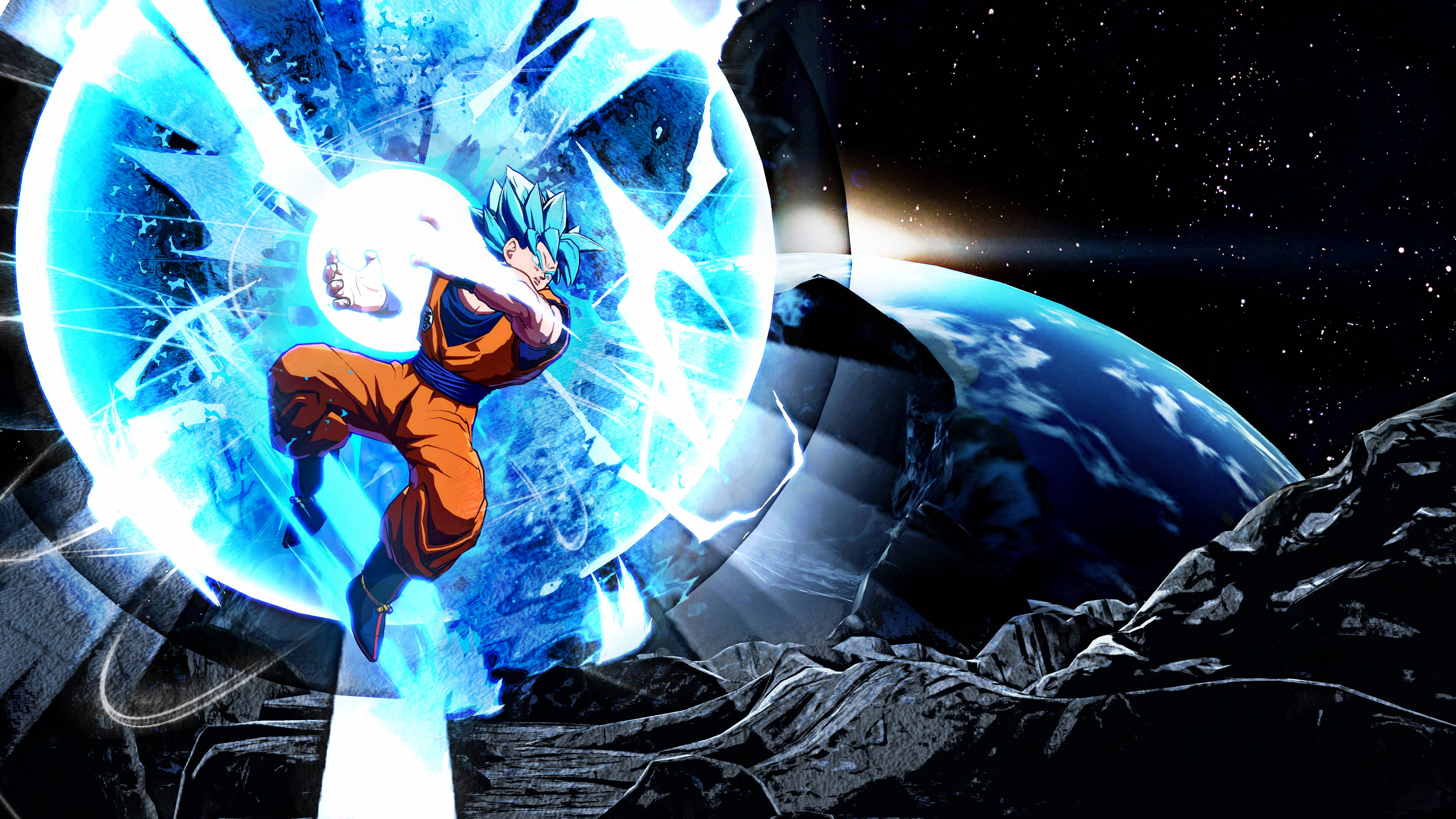 Камехамеха Гоку DBZ 4K Обои