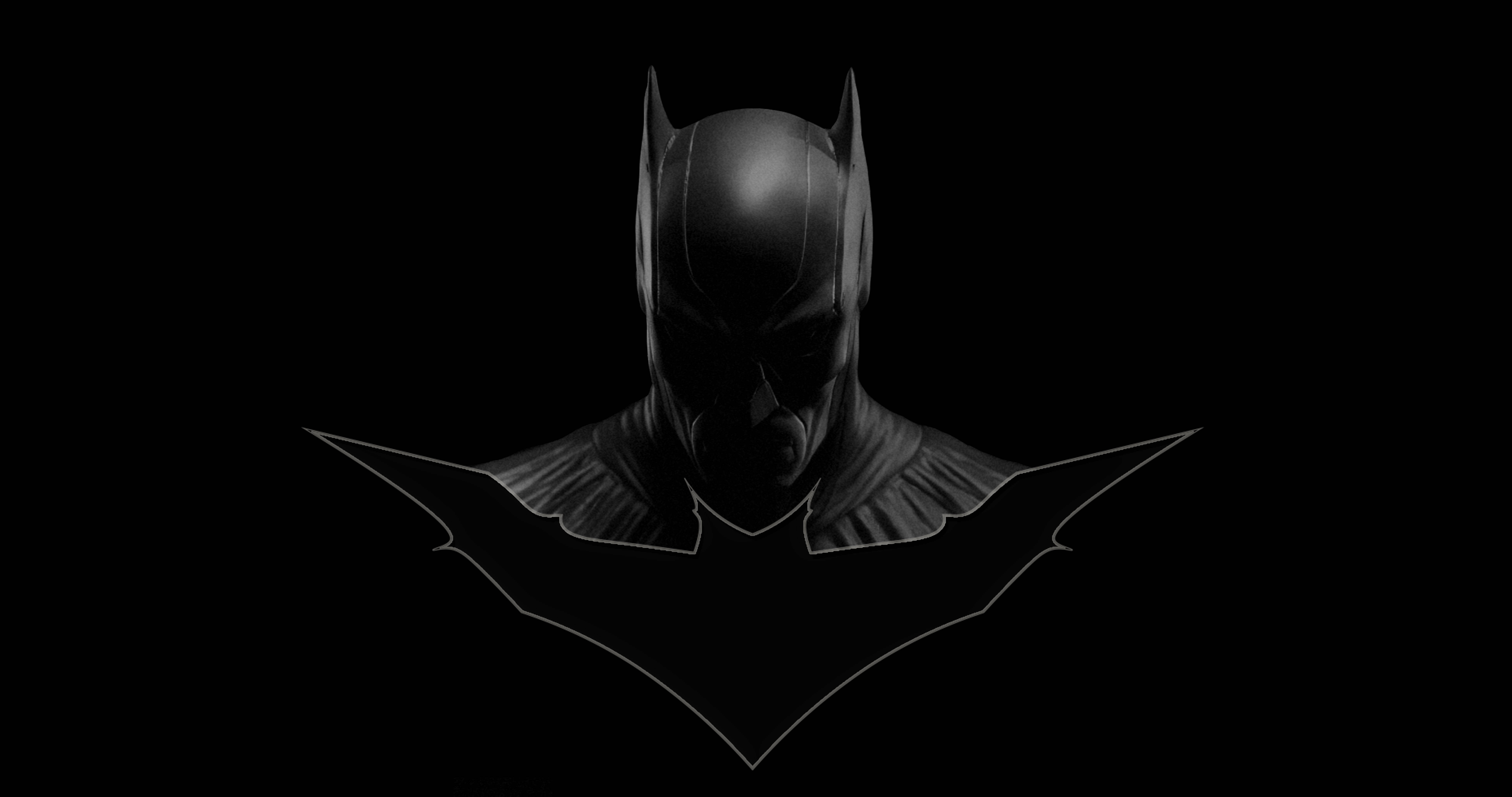 Бэтмен DC Comics Темный 4K Обои